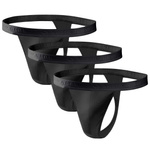 Herren-Strings STM01 Schwarz