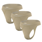 3x Męskie Stringi Bezszwowe Sportowe