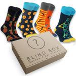 4x Unisex Blind Box Socks