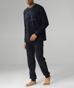 Men's Luminous In The Dark Print Pajamas NMP-378
