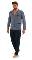 Unbuttoned Long Sleeve Pajamas
