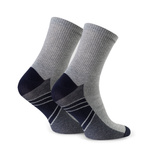 Skarpety sportowe z wysokim ściągaczem niebieskie Art. 057 Skarpety sportowe długie Art. 057