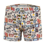 Men's Multicolor Boxer Shorts Funny 09