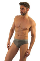 Sesto Senso Herren Slips Wild Cat – Bequeme Baumwollunterwäsche mit Elastan, Sportlicher Stil, Anatomic Fit, Nicht Drückender Bund, Für Aktive Männer, Farbe: Dunkelbeige