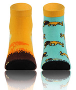 Kurzsocken FINEST Simply Mehrfarbig