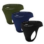 3x Men's Seamless Sports Thong
