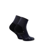 Black half terry sports socks