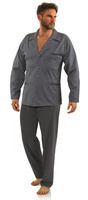 Men's Long Sleeve Cotton Pajamas