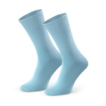 Smooth socks made of top quality cotton in pink color