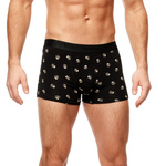 Black Beer Men's Boxer Shorts With Pattern Beer Comfortable