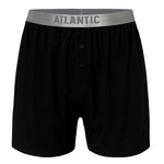 Men's Boxer Shorts Black Pima Cotton BMB-005