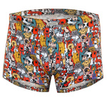 Men's Multicolor Boxer Shorts Funny 10