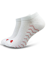 Sneaker-Socken Sneakers P73 Rot Weiß