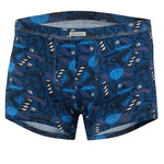 Sesto Senso Herren Boxershorts Funny 10 – Bequeme Baumwollunterwäsche mit kurzen Beinen, Atmungsaktiv, Bunte Lustige Muster, 4er Pack, Langlebig, Mehrfarbig, Für Männer